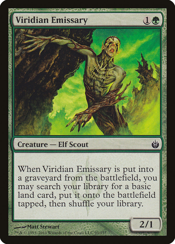 Viridian Emissary [Mirrodin Besieged] | Rook's Games and More