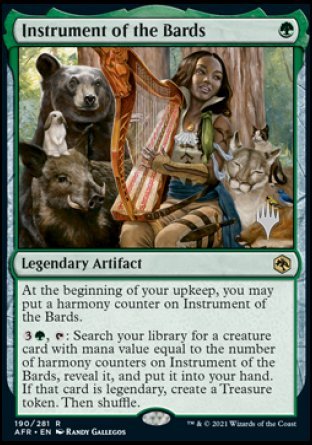 Instrument of the Bards (Promo Pack) [Dungeons & Dragons: Adventures in the Forgotten Realms Promos] | Rook's Games and More