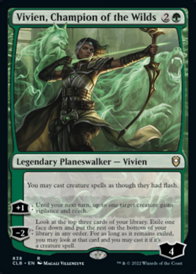 Vivien, Champion of the Wilds [Commander Legends: Battle for Baldur's Gate] | Rook's Games and More