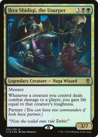 Ikra Shidiqi, the Usurper [Commander 2016] | Rook's Games and More