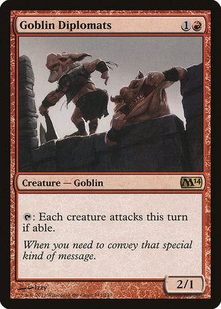 Goblin Diplomats [Magic 2014] | Rook's Games and More