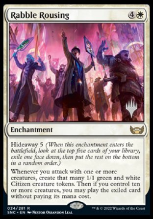 Rabble Rousing (Promo Pack) [Streets of New Capenna Promos] | Rook's Games and More