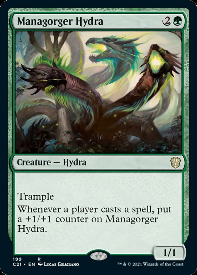 Managorger Hydra [Commander 2021] | Rook's Games and More