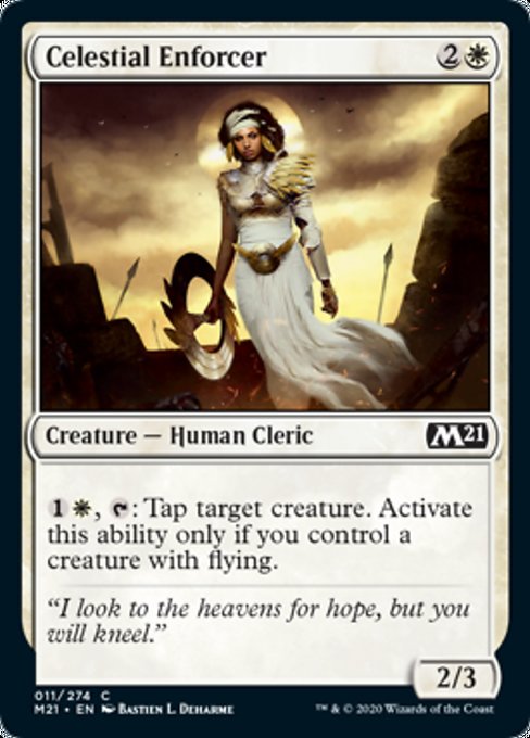 Celestial Enforcer [Core Set 2021] | Rook's Games and More