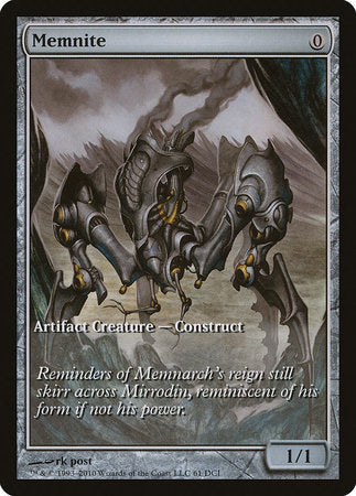 Memnite [Scars of Mirrodin Promos] | Rook's Games and More