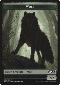 Zombie // Wolf Double-Sided Token [Game Night 2019 Tokens] | Rook's Games and More