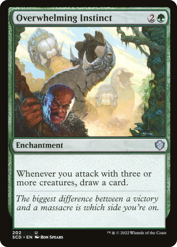Overwhelming Instinct [Starter Commander Decks] | Rook's Games and More