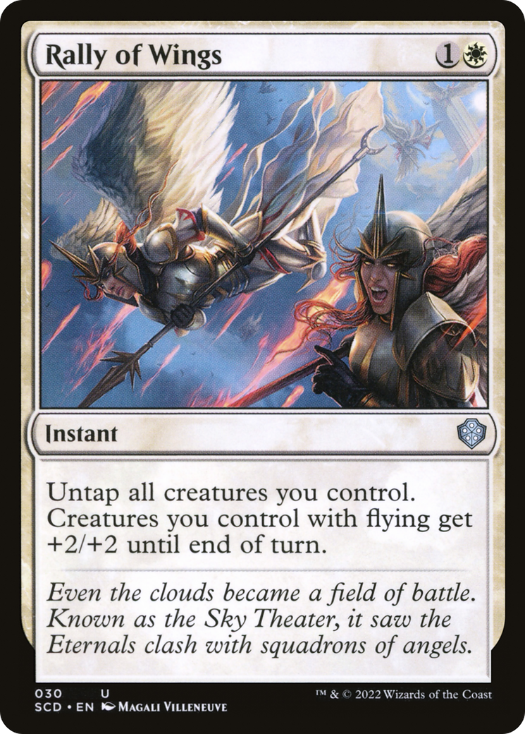 Rally of Wings [Starter Commander Decks] | Rook's Games and More