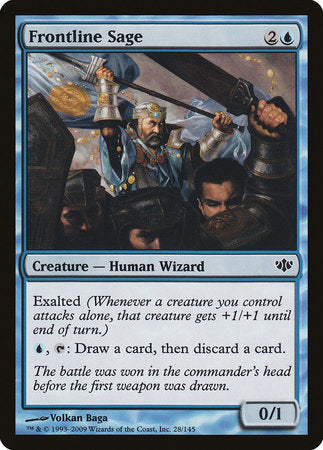 Frontline Sage [Conflux] | Rook's Games and More