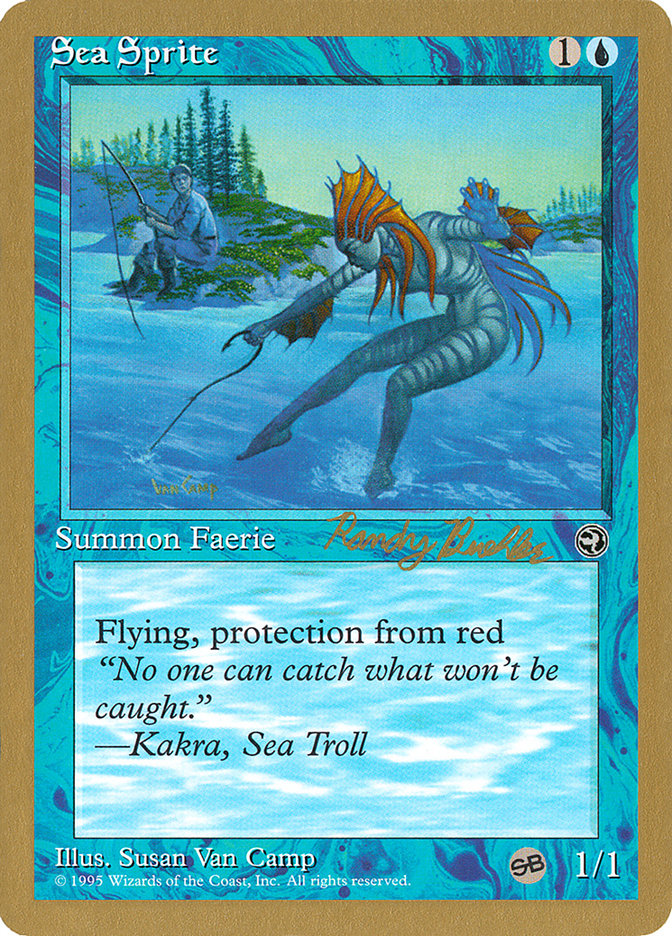 Sea Sprite (Randy Buehler) (SB) [World Championship Decks 1998] | Rook's Games and More