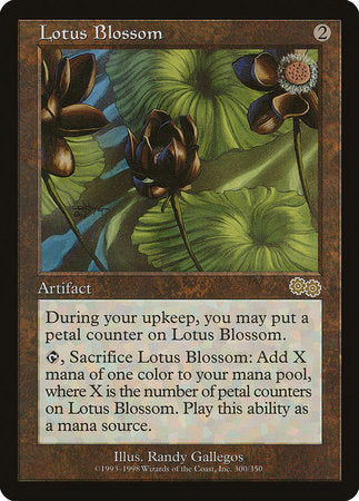 Lotus Blossom [Urza's Saga] | Rook's Games and More