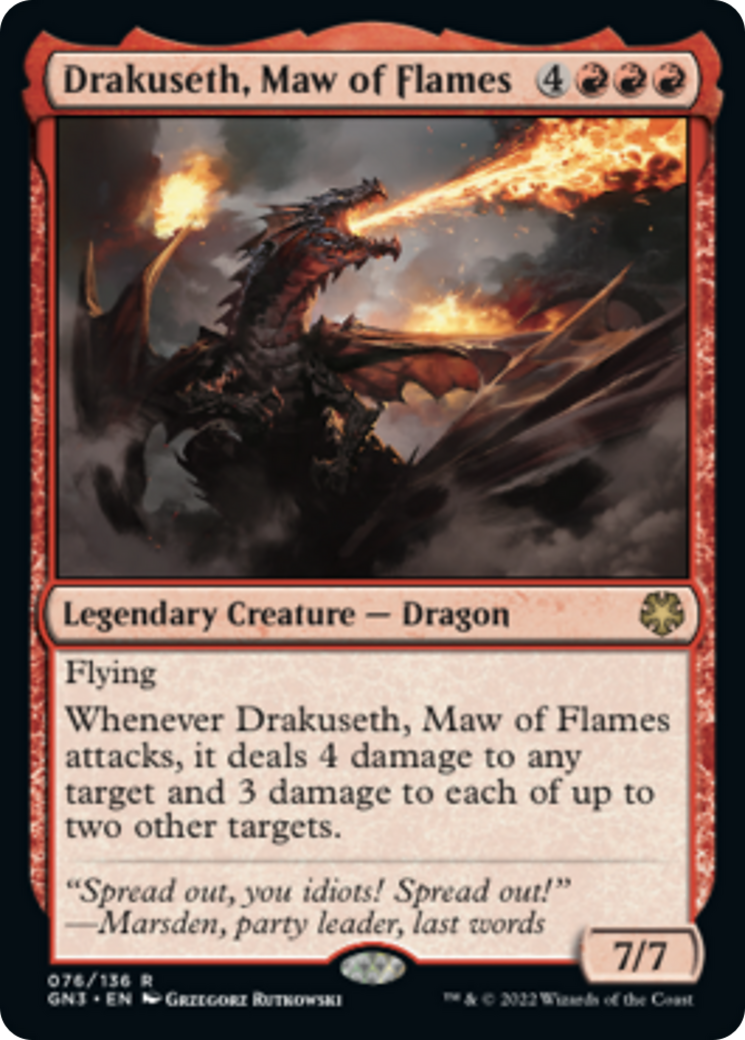 Drakuseth, Maw of Flames [Game Night: Free-for-All] | Rook's Games and More