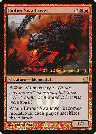 Ember Swallower [Theros Promos] | Rook's Games and More