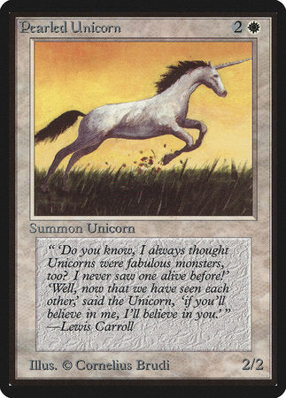 Pearled Unicorn [Limited Edition Beta] | Rook's Games and More