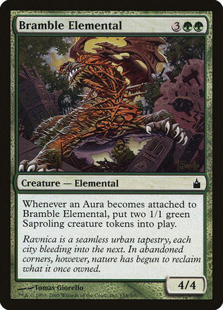 Bramble Elemental [Ravnica: City of Guilds] | Rook's Games and More