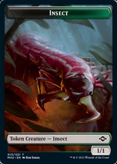 Insect Token // Treasure Token (#21) [Modern Horizons 2 Tokens]