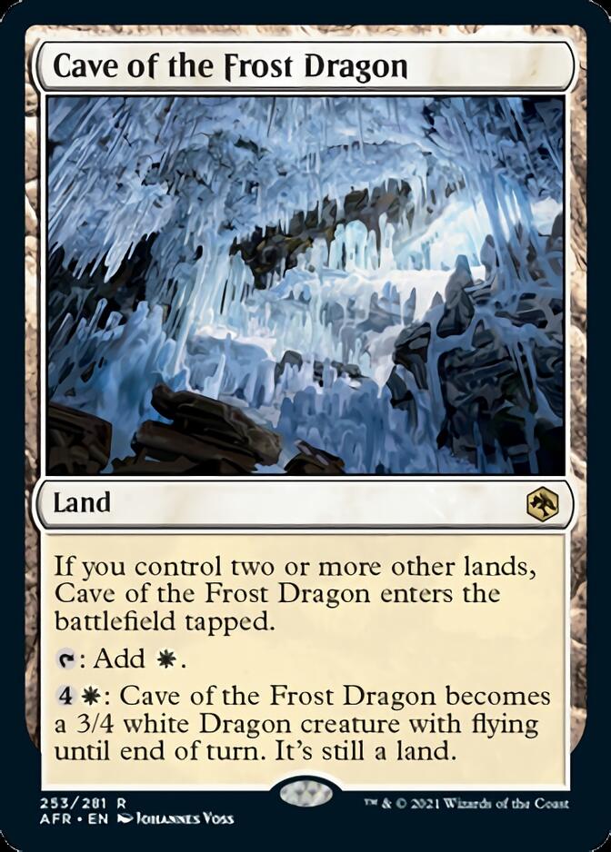 Cave of the Frost Dragon [Dungeons & Dragons: Adventures in the Forgotten Realms] | Rook's Games and More