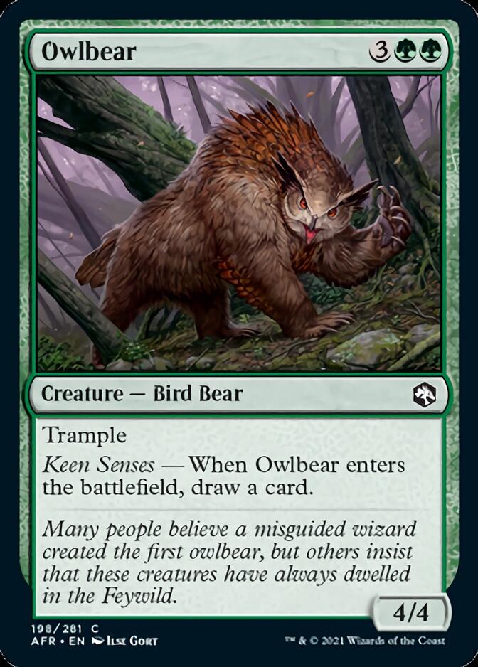 Owlbear [Dungeons & Dragons: Adventures in the Forgotten Realms] | Rook's Games and More