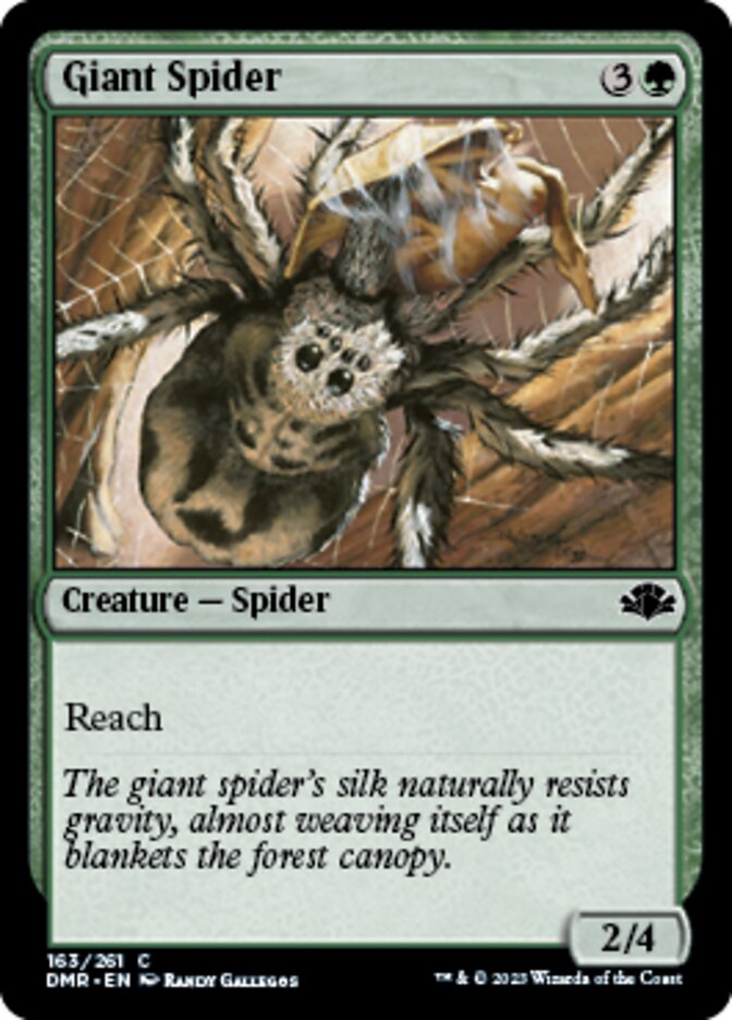 Giant Spider [Dominaria Remastered] | Rook's Games and More