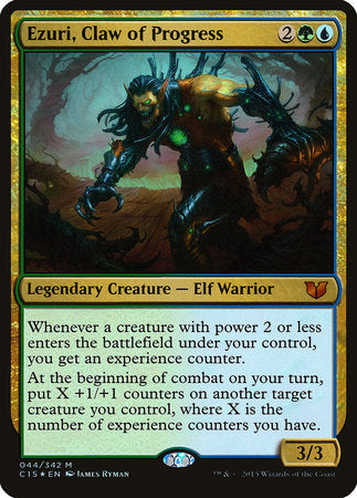 Ezuri, Claw of Progress (Oversized) [Commander 2015 Oversized] | Rook's Games and More