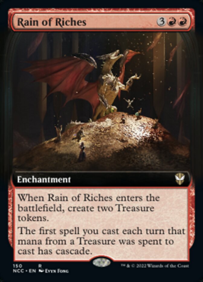 Rain of Riches (Extended Art) [Streets of New Capenna Commander] | Rook's Games and More