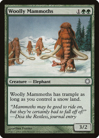 Woolly Mammoths [Coldsnap Theme Decks] | Rook's Games and More