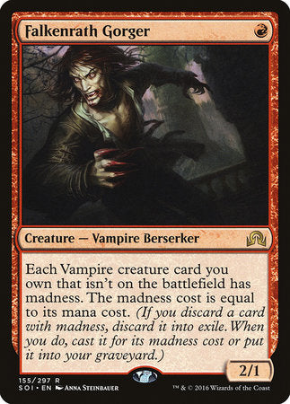 Falkenrath Gorger [Shadows over Innistrad] | Rook's Games and More