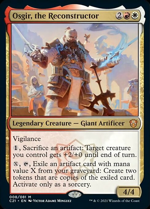 Osgir, the Reconstructor [Commander 2021] | Rook's Games and More