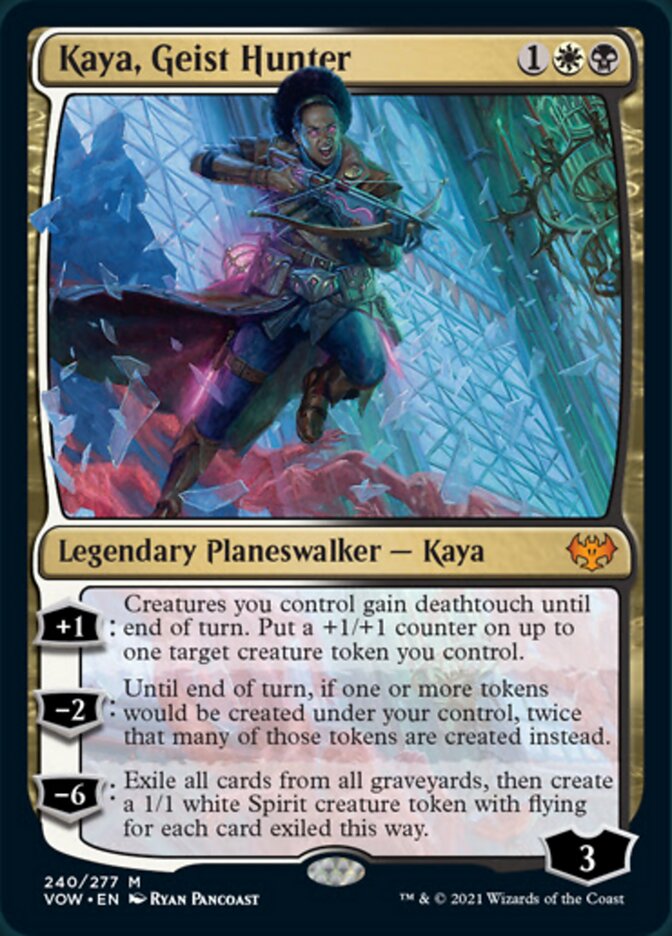 Kaya, Geist Hunter [Innistrad: Crimson Vow] | Rook's Games and More