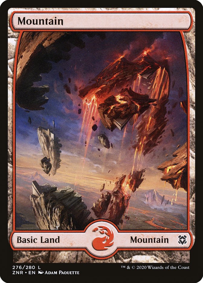 Mountain (276) [Zendikar Rising] | Rook's Games and More