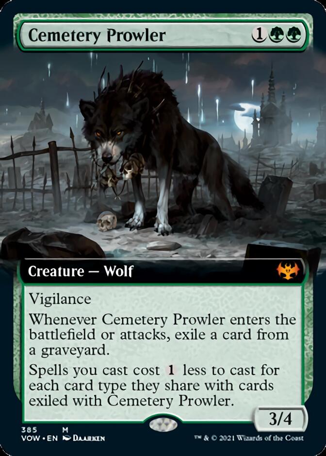Cemetery Prowler (Extended) [Innistrad: Crimson Vow] | Rook's Games and More
