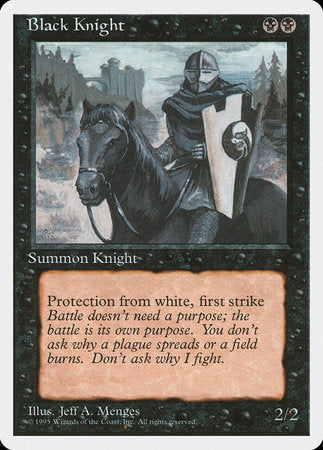 Black Knight [Fourth Edition] | Rook's Games and More