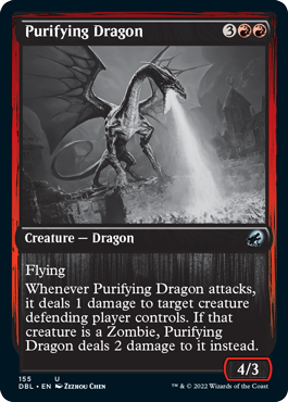 Purifying Dragon [Innistrad: Double Feature] | Rook's Games and More