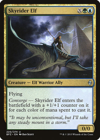 Skyrider Elf [Battle for Zendikar] | Rook's Games and More