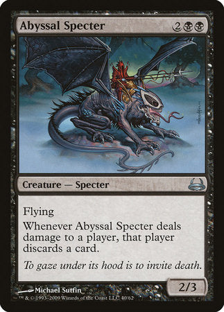 Abyssal Specter [Duel Decks: Divine vs. Demonic] | Rook's Games and More