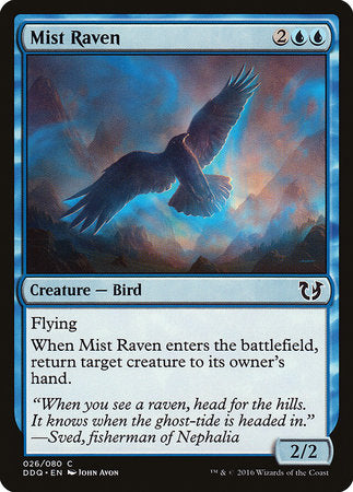Mist Raven [Duel Decks: Blessed vs. Cursed] | Rook's Games and More