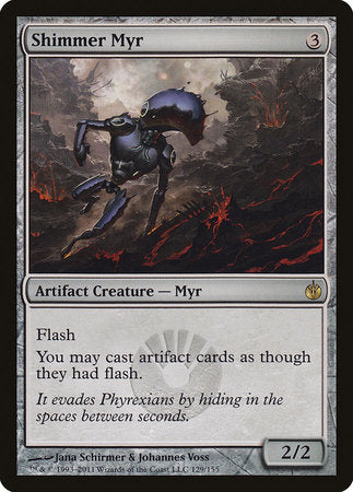 Shimmer Myr [Mirrodin Besieged] | Rook's Games and More