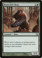 Runeclaw Bear [Duels of the Planeswalkers]