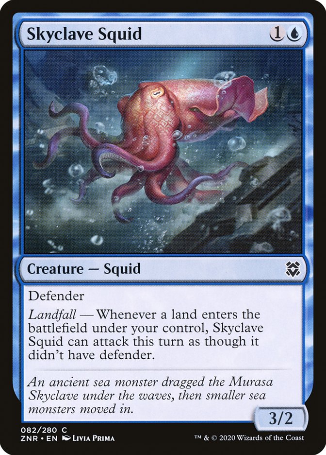 Skyclave Squid [Zendikar Rising] | Rook's Games and More