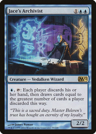 Jace's Archivist [Magic 2012] | Rook's Games and More