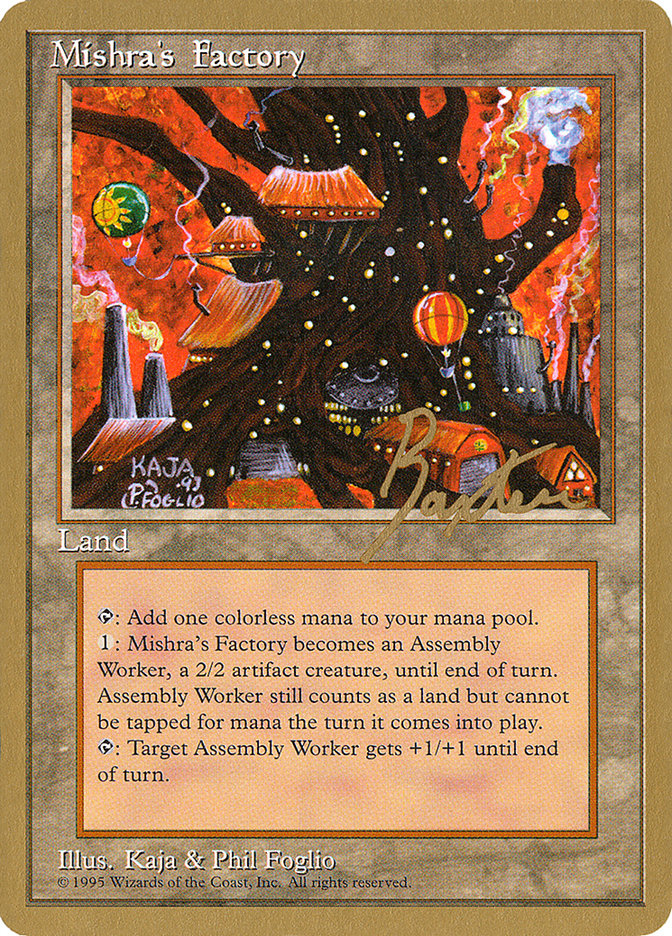 Mishra's Factory (George Baxter) [Pro Tour Collector Set] | Rook's Games and More