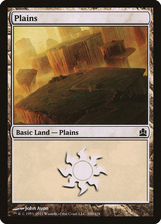 Plains (300) [Commander 2011] | Rook's Games and More