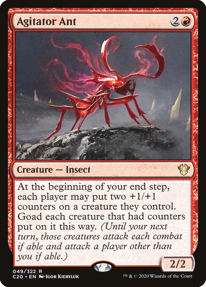 Agitator Ant [Commander 2020] | Rook's Games and More