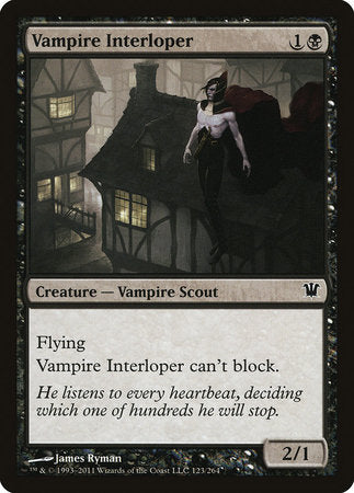 Vampire Interloper [Innistrad] | Rook's Games and More