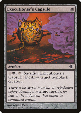 Executioner's Capsule [Shards of Alara] | Rook's Games and More