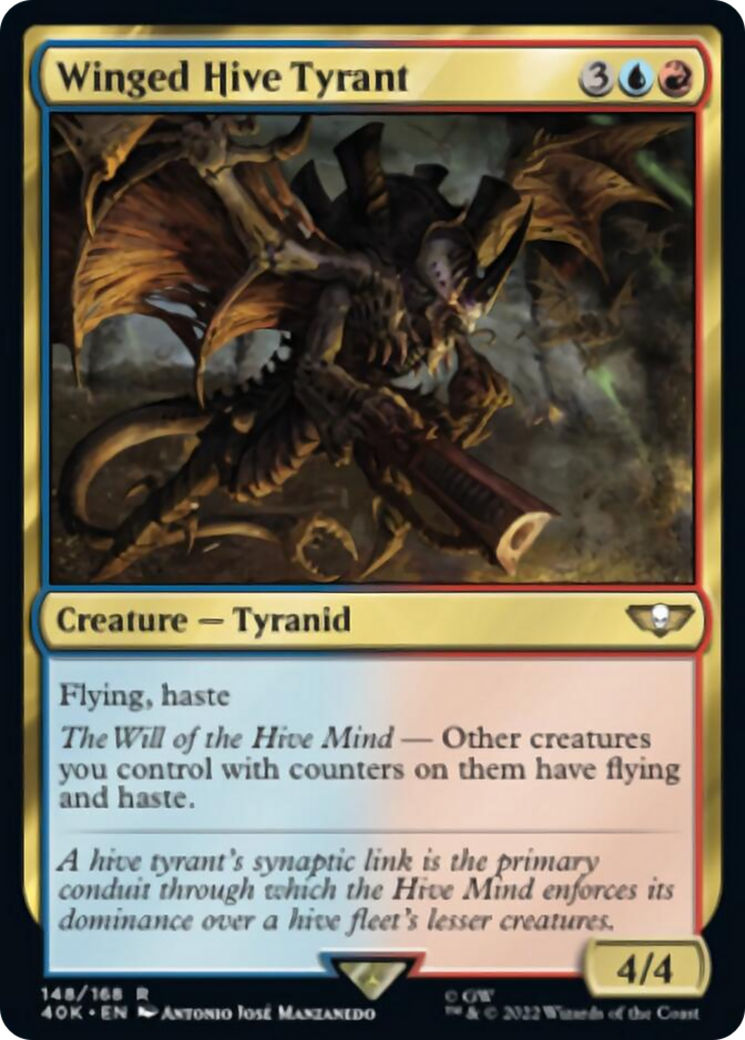 Winged Hive Tyrant [Universes Beyond: Warhammer 40,000] | Rook's Games and More