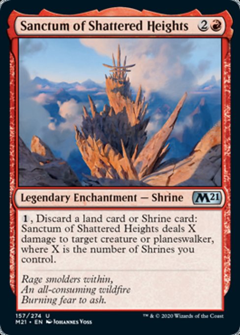 Sanctum of Shattered Heights [Core Set 2021] | Rook's Games and More