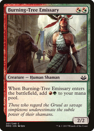 Burning-Tree Emissary [Modern Masters 2017] | Rook's Games and More