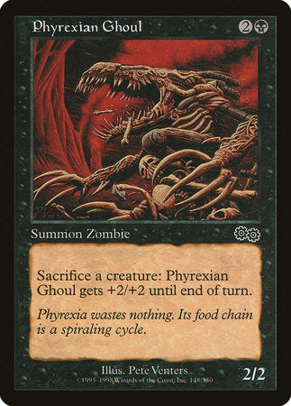 Phyrexian Ghoul [Urza's Saga] | Rook's Games and More
