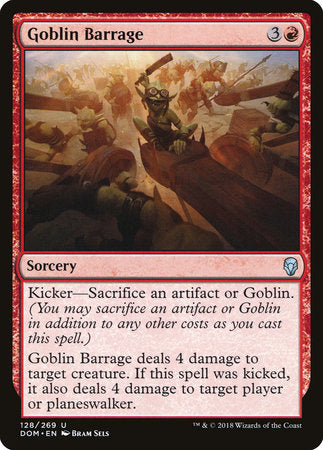 Goblin Barrage [Dominaria] | Rook's Games and More